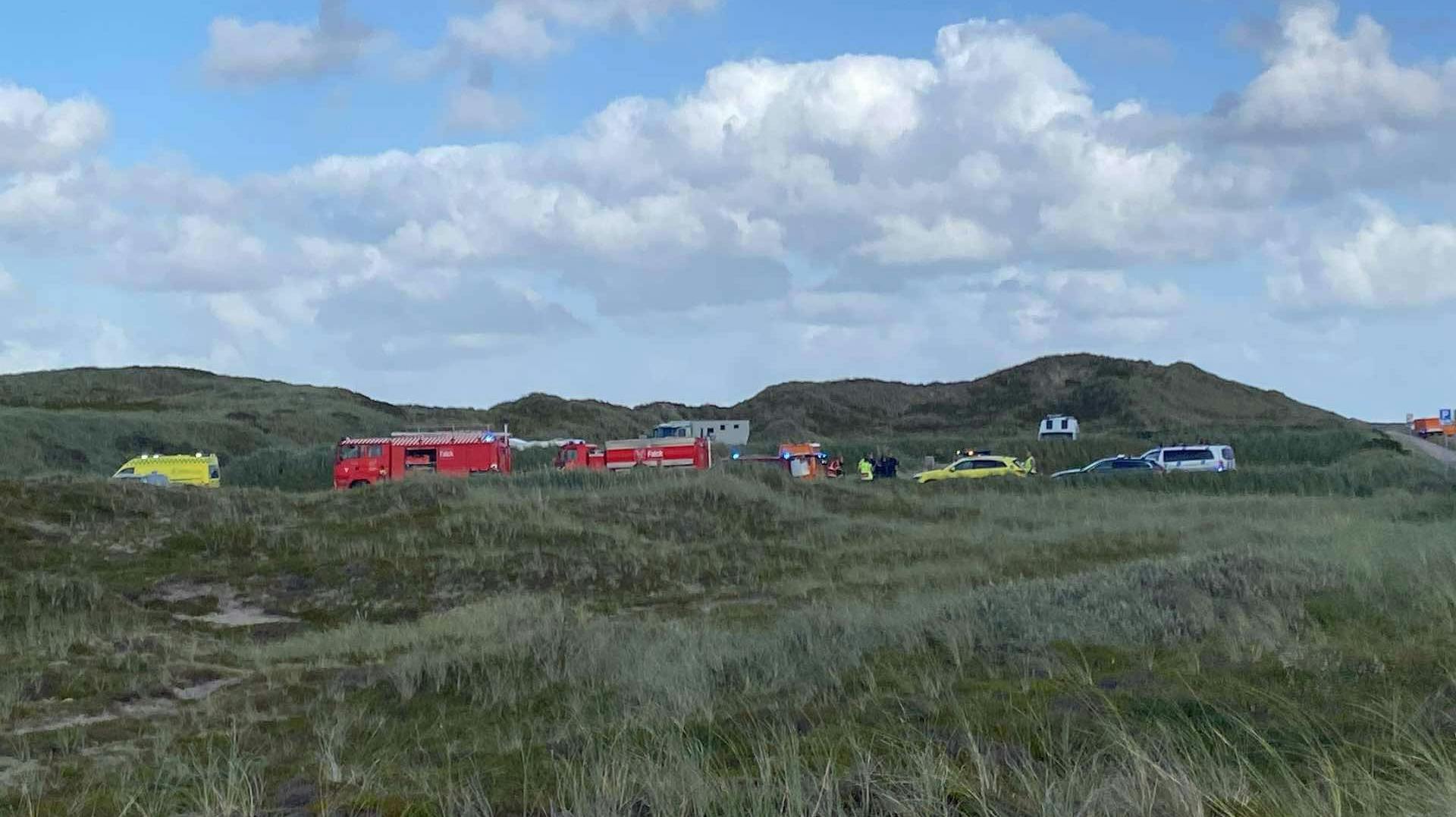 De to drenge blev søndag eftermiddag begravet i et jordskred i Nørre Vorupør.
