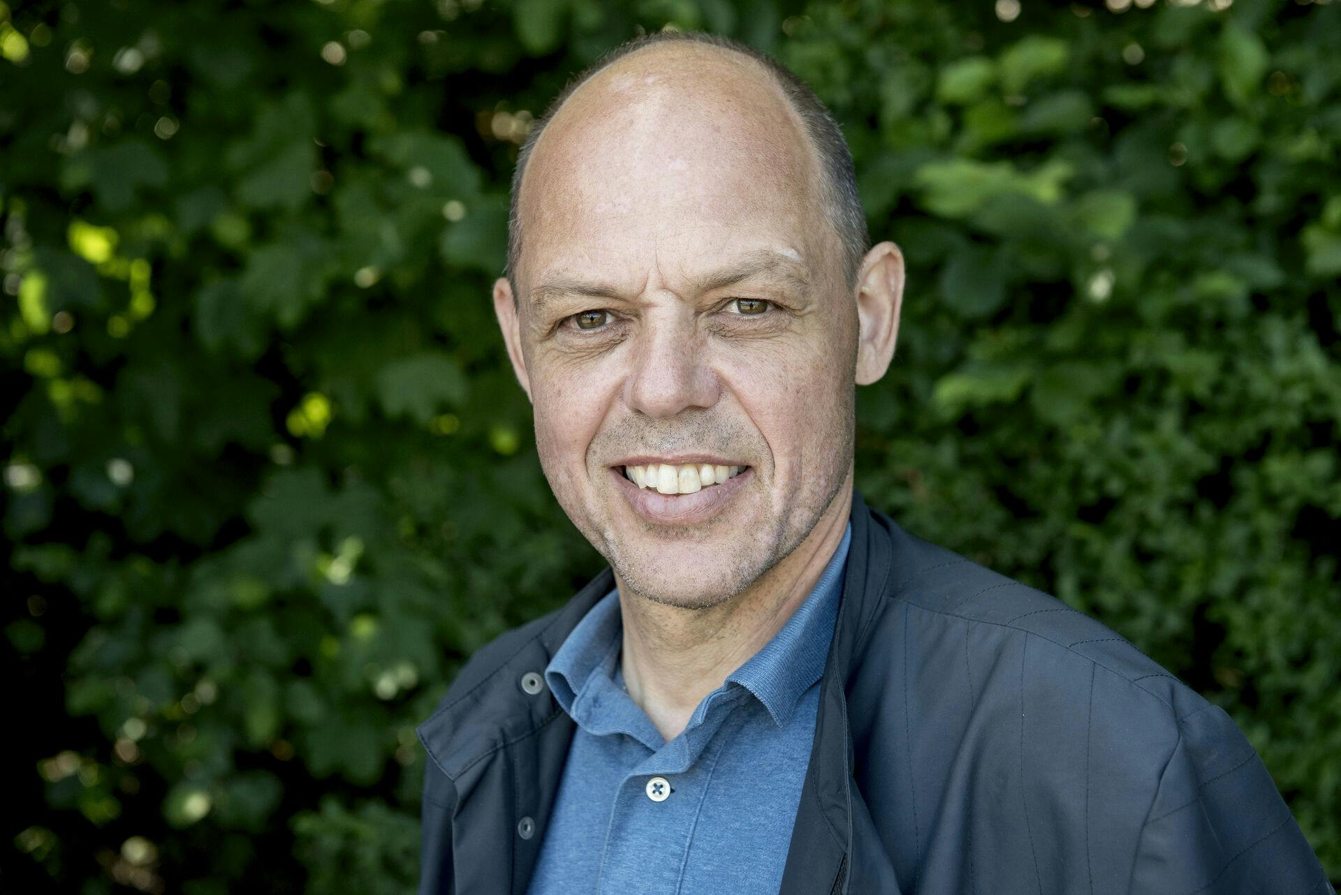 Peter Piil er klummeskribent for Berlingske under VM i Rusland og er her fotograferet under landsholdets træning i Helsingør, onsdag den 6. juni 2018. (Foto: Mads Claus Rasmussen/Ritzau Scanpix)