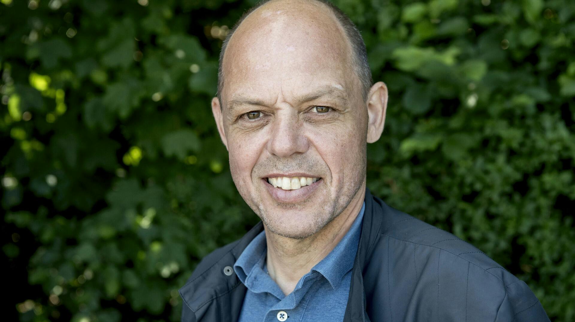 Peter Piil er klummeskribent for Berlingske under VM i Rusland og er her fotograferet under landsholdets træning i Helsingør, onsdag den 6. juni 2018. (Foto: Mads Claus Rasmussen/Ritzau Scanpix)