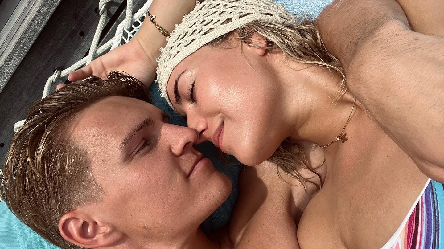 Martin Ødegård og Helena Spilling skal være forældre for første gang.