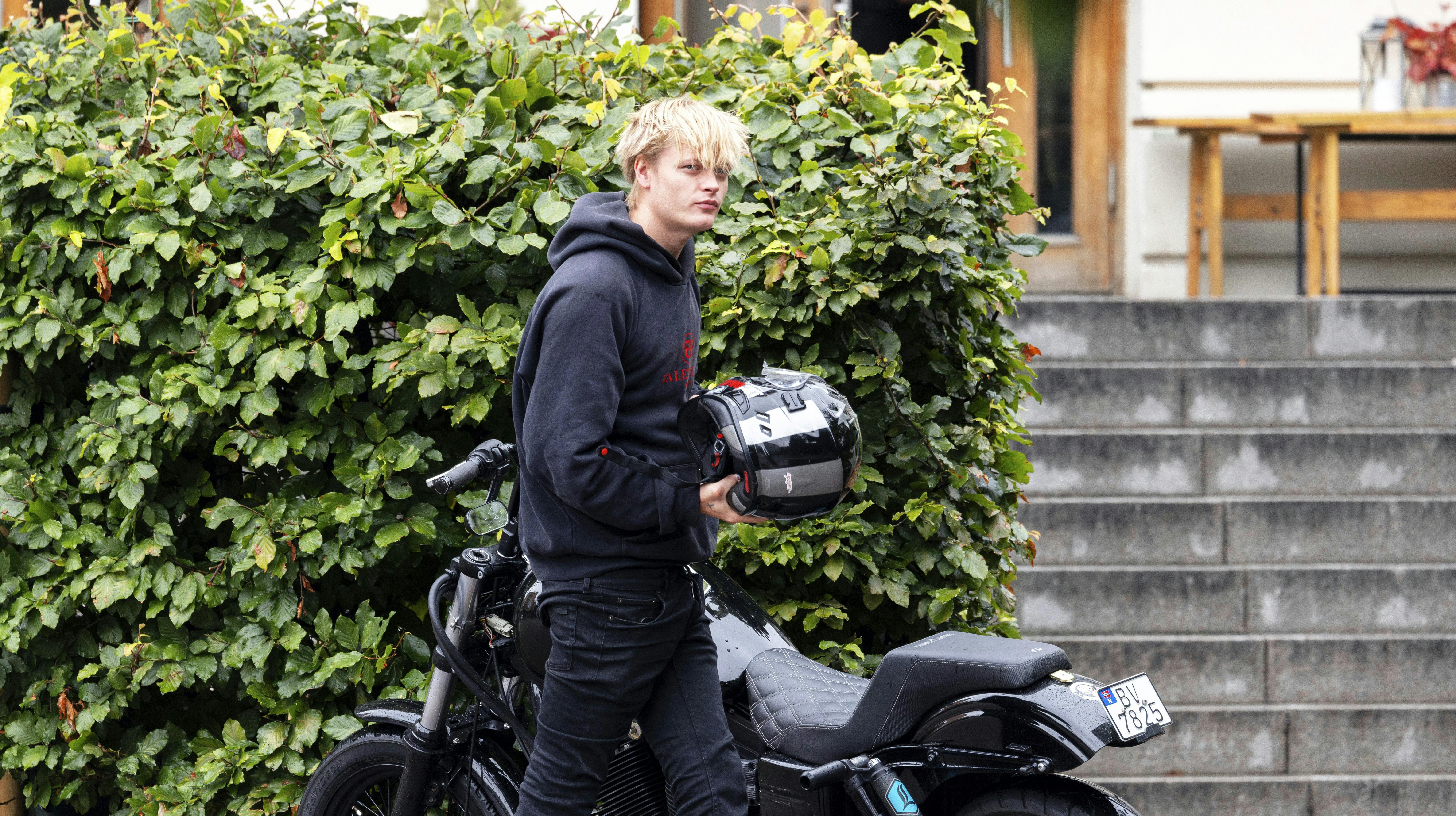 Oslo 20.08.2023 Kronprinsesse Mette-Marit fyller 50 år. Fejring med Gudstjeneste i Slottskapellet og på Litteraturhuset. Marius Borg Høiby