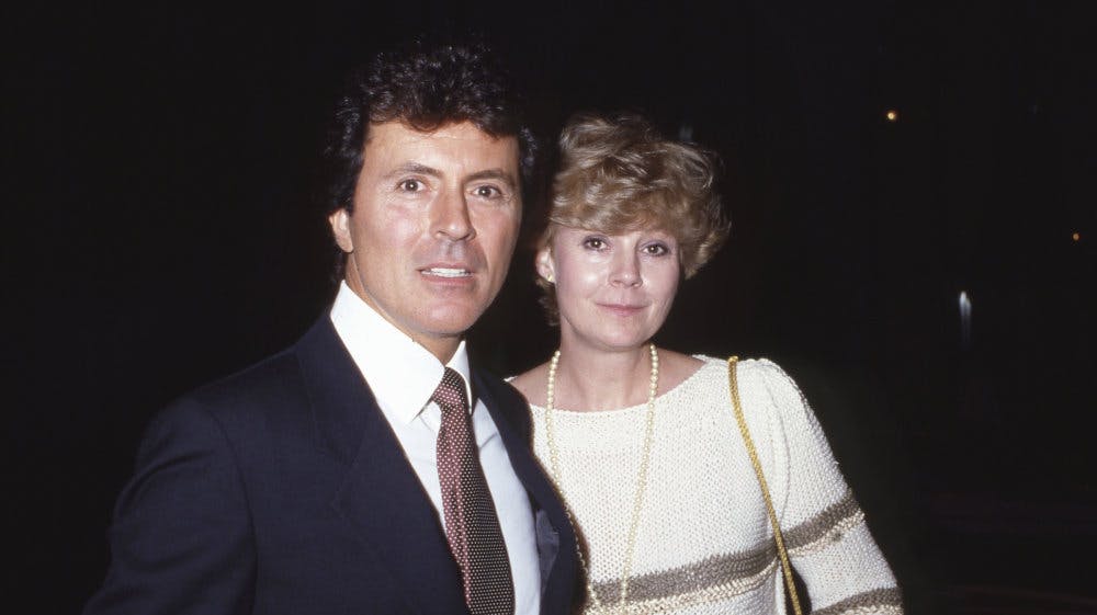 James Darren ses her med sin hustru, Evy. (Arkivfoto). 