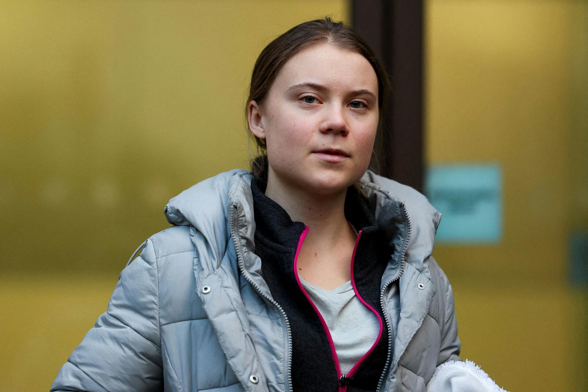 Greta Thunberg blev onsdag anholdt i det centrale København. Nu er hun igen på fri fod.