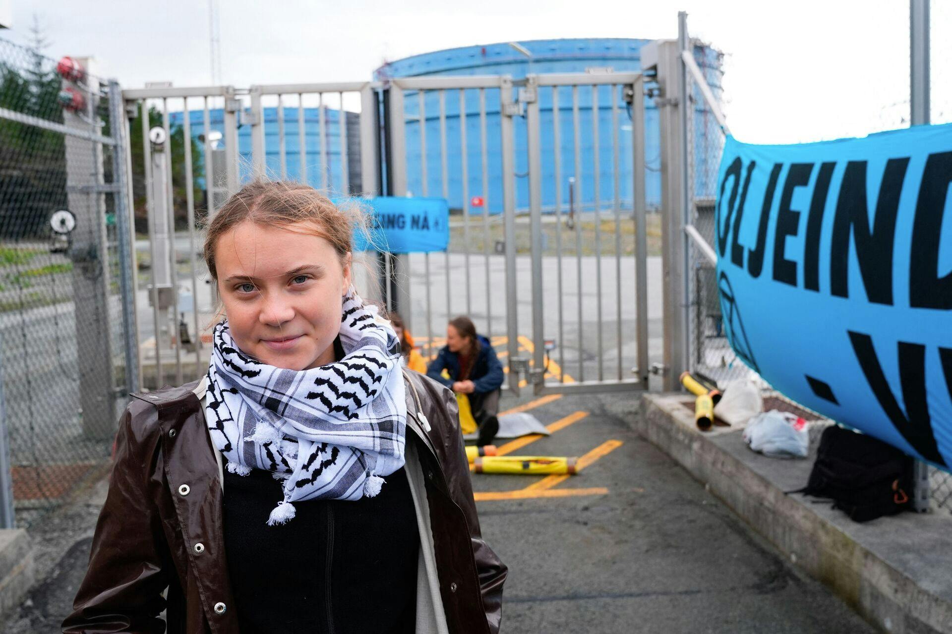 Greta Thunberg er onsdag morgen blevet anholdt i det centrale København.