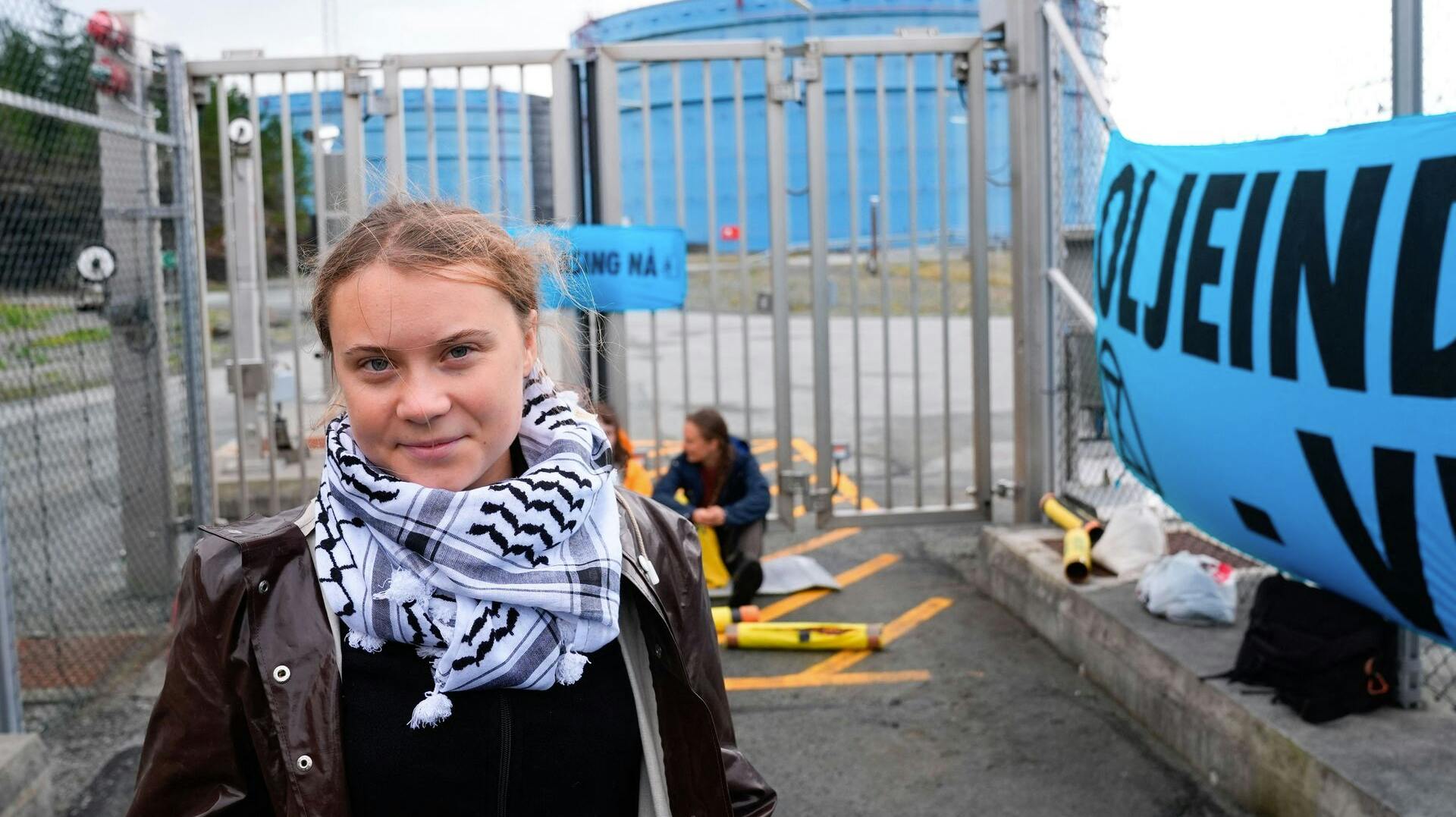 Greta Thunberg er onsdag morgen blevet anholdt i det centrale København.