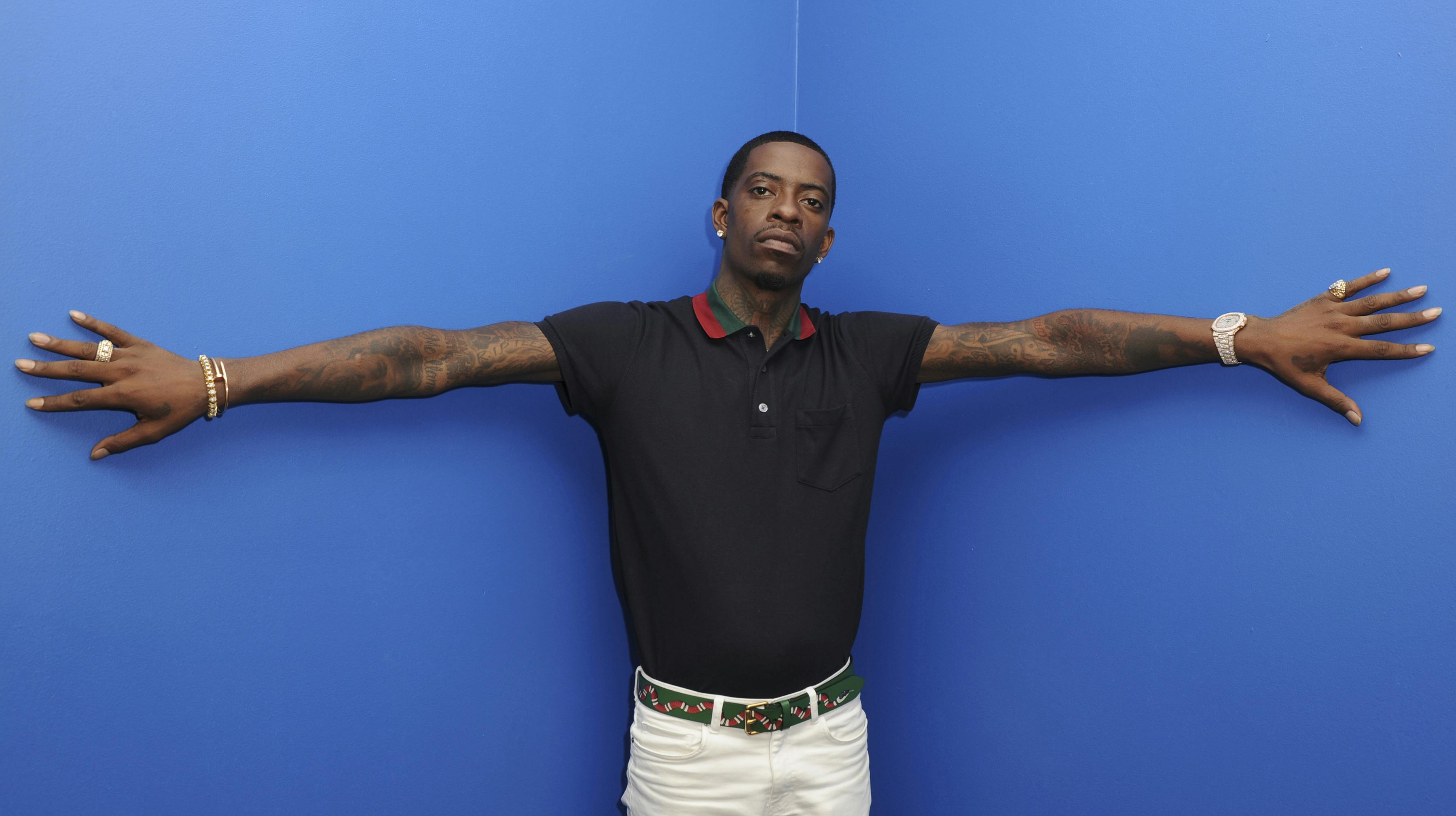 FORT LAUDERDALE, FL. – MAY 08: Rich Homie Quan visits iHeart Radio Station 103.5 The Beat on May 8, 2017 in Fort Lauderdale, Florida. Credit: mpi04/MediaPunch /IPX