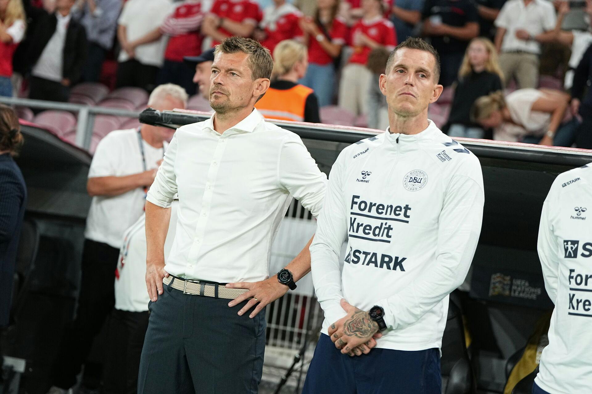 Den første landskamp som trænerteam gik godt for Lars Knudsen og Daniel Agger. Nu kan de se frem til et udsolgt Parken, når Serbien kommer på besøg søndag aften.