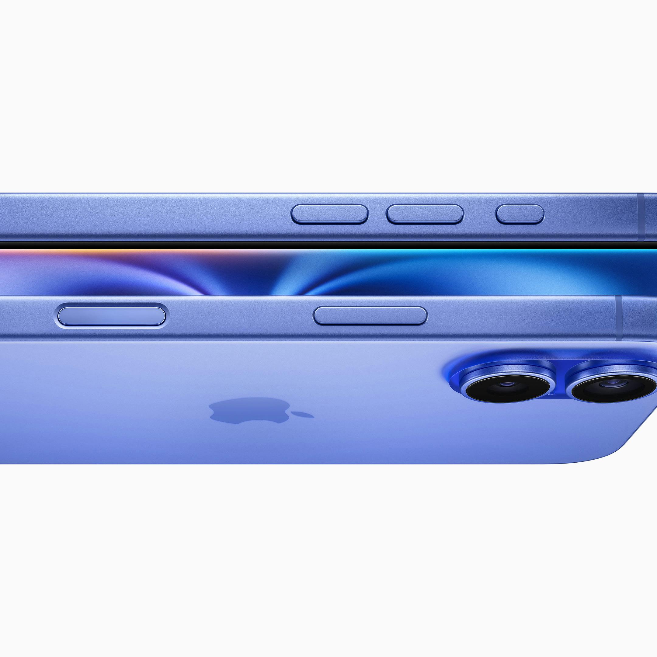 Alle modeller i iPhone 16-serien får de to ekstra knapper - både den lille actionknap og den større kameraknap til blandt andet at fokusere og zoome med.