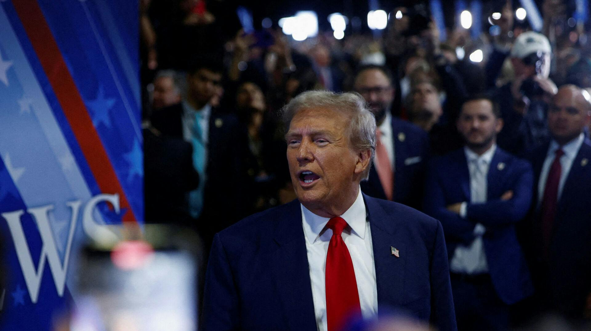 Trump kom med en besynderlig udmelding, der involverede immigranter og døde kæledyr, under præsidentkandidatdebatten.