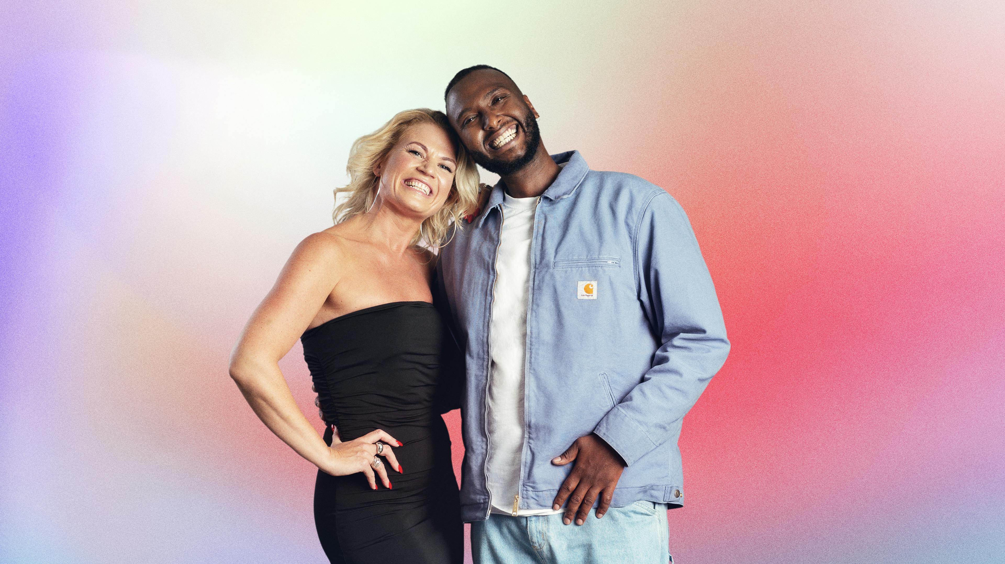 Kamal Hassan og Mie Moltke spås gode vinderchancer hos Danske Spil.