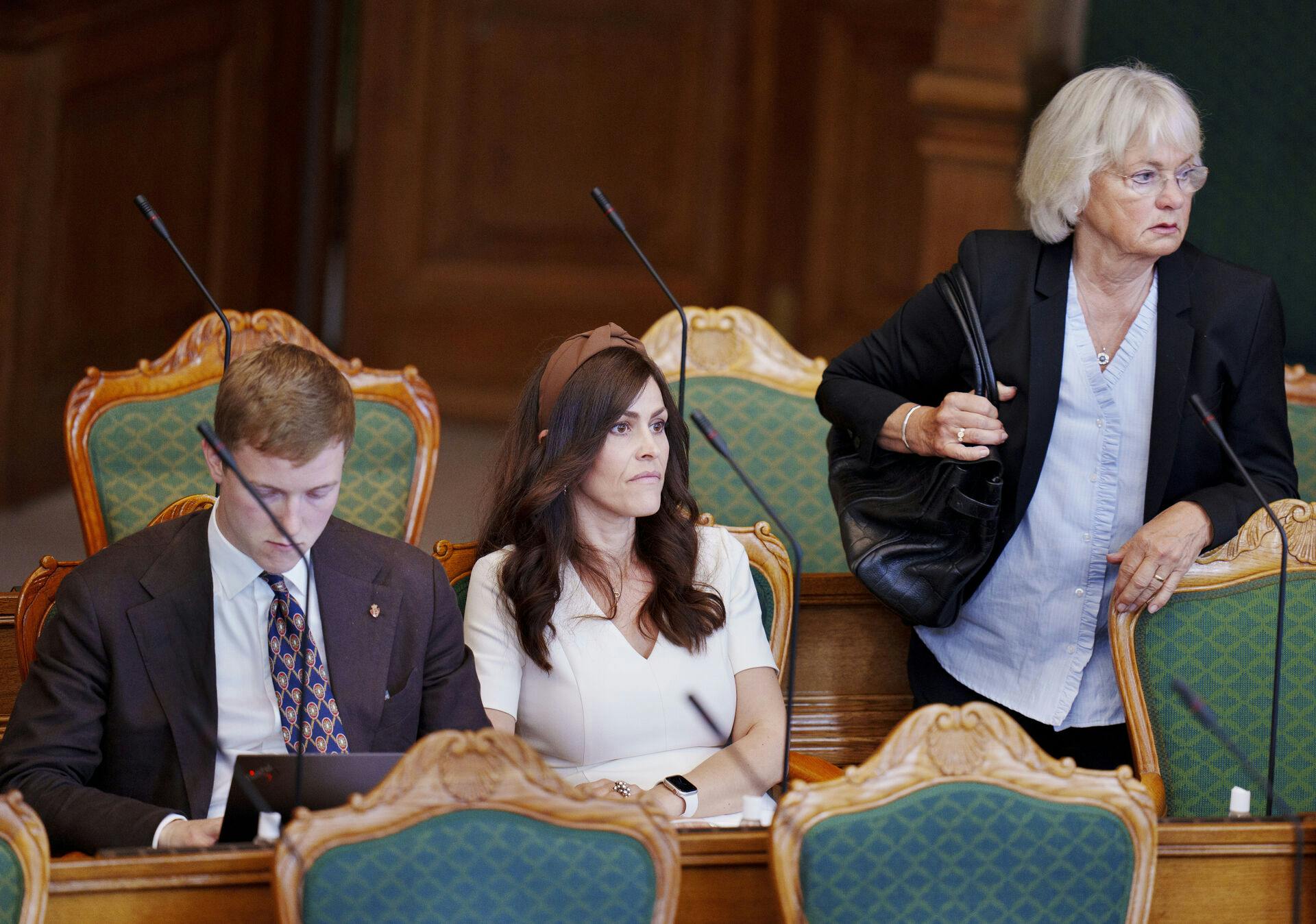 I dag er Mette Thiesen og Pia Kjærsgaard partifæller. Men sådan har det ikke altid været.