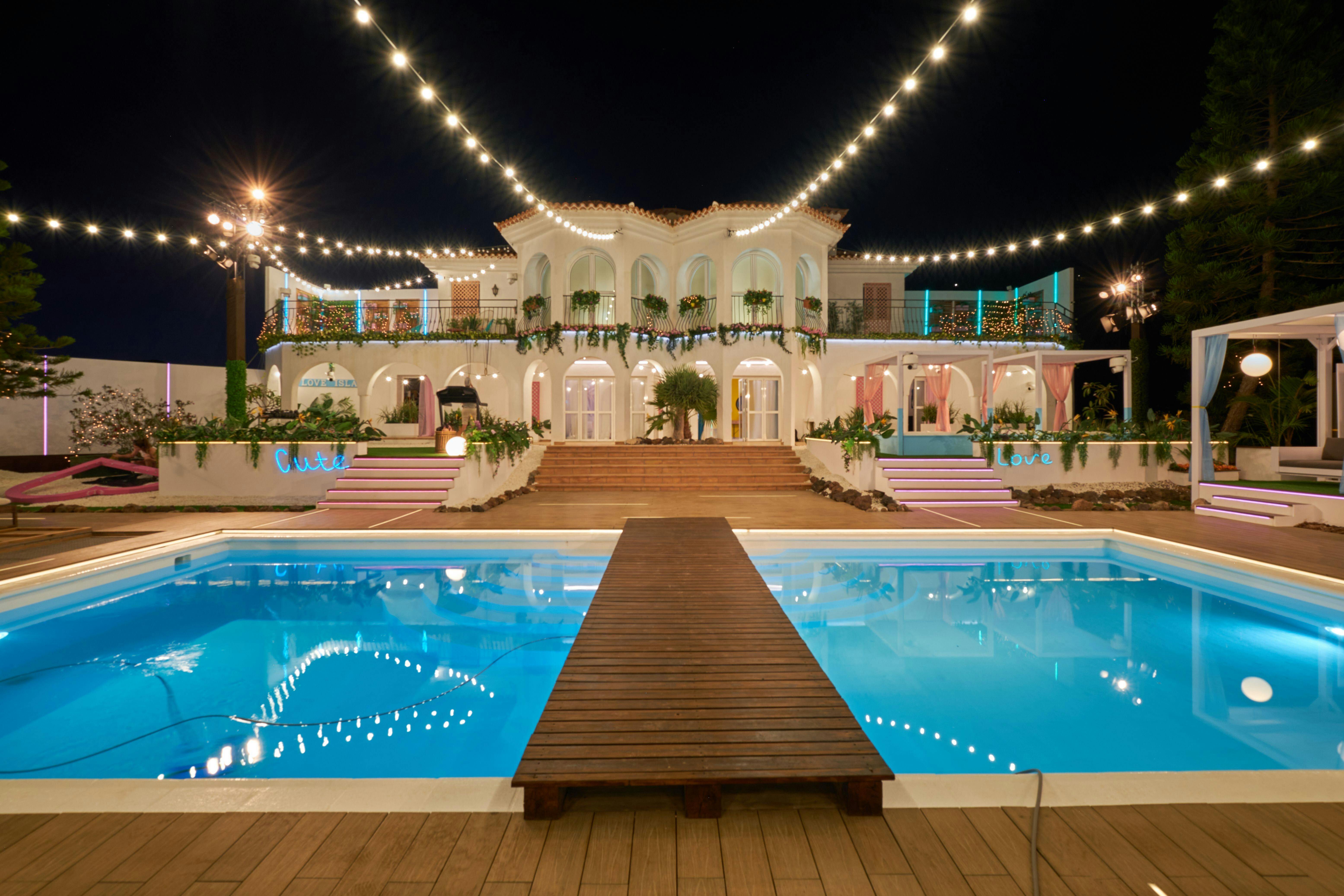 Den nye villa er storslået.