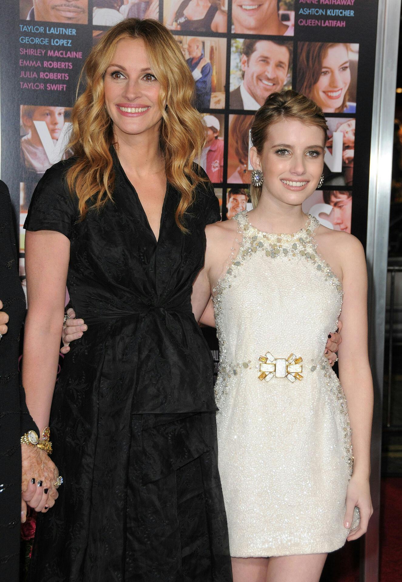 Julia Roberts med sin niece, Emma Roberts.