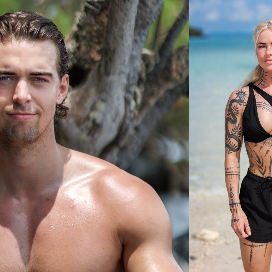 Adam Sandgaard og Monique Kromann er to af de velkendte ansigter i "Robinson Ekspeditionen" 2024. De er set før i henholdsvis "Bachelorette" og "Paradise Hotel".