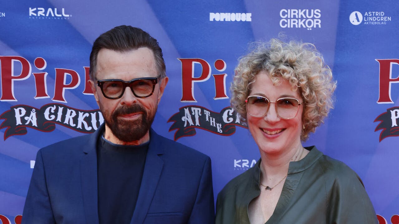 Björn Ulvaeus og Christina Sas har været sammen i lidt mere end to år.