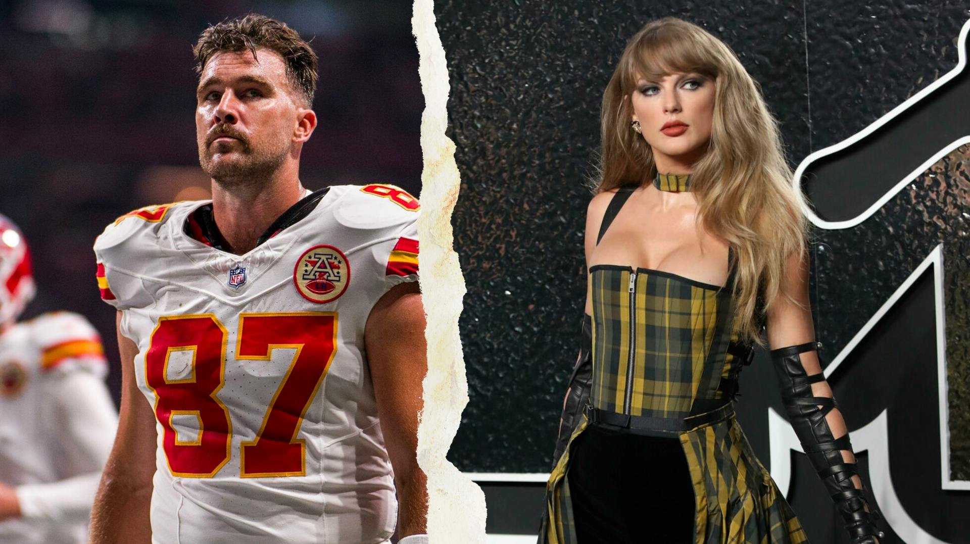 Er der knas med kærligheden for Taylor Swift og Travis Kelce?