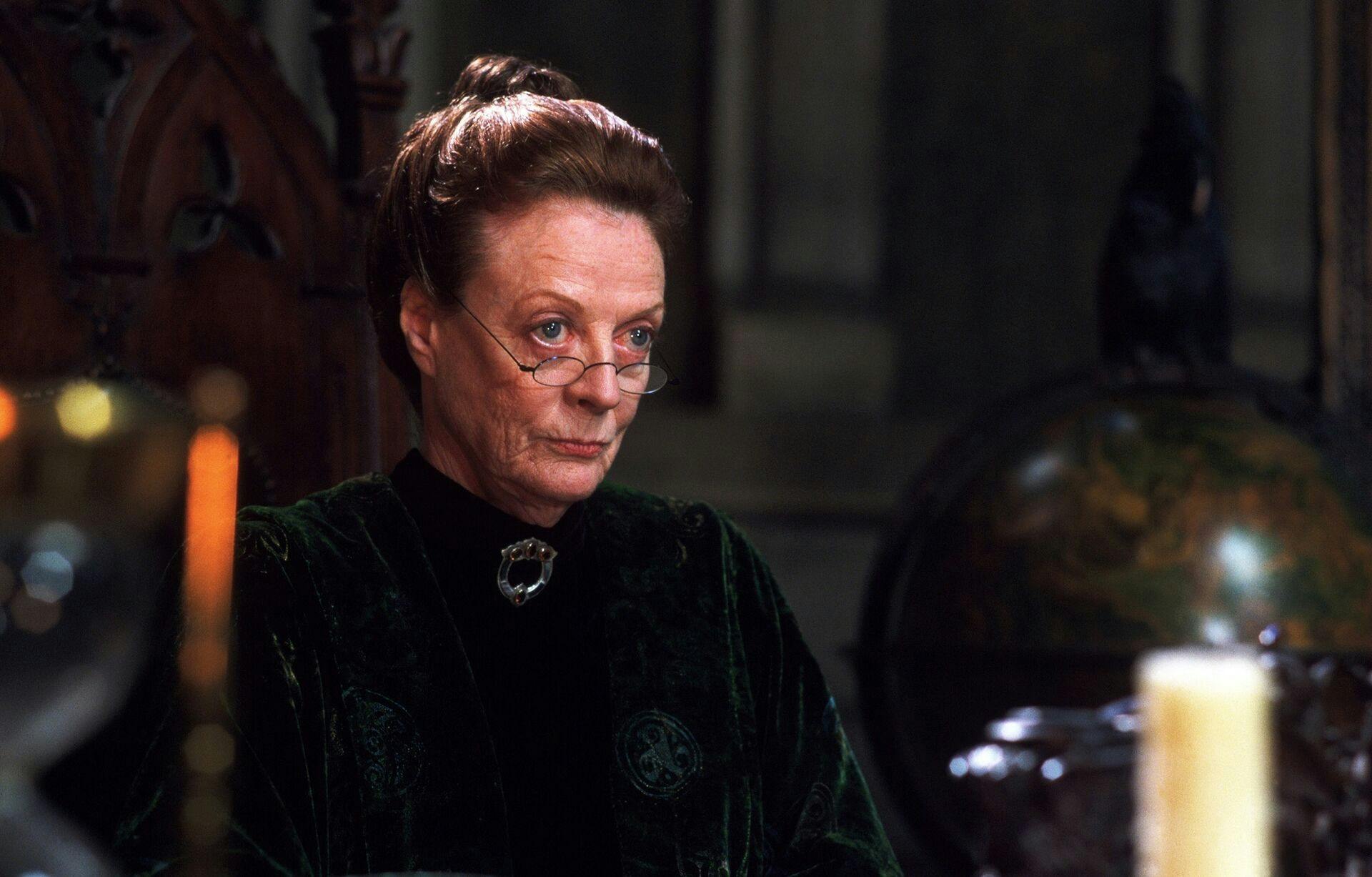 Maggie Smith i Harry Potter and the Sorcerer's Stone (2001).