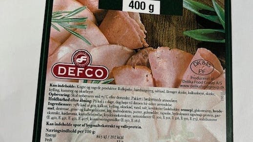Pålægsmix solgt i Rema 1000 tilbagekaldes.
