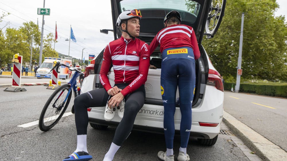 Mads Pedersen er søndag en del af det danske landshold ved VM i Schweiz, hvor han skal agere hjælper for Mattias Skjelmose.