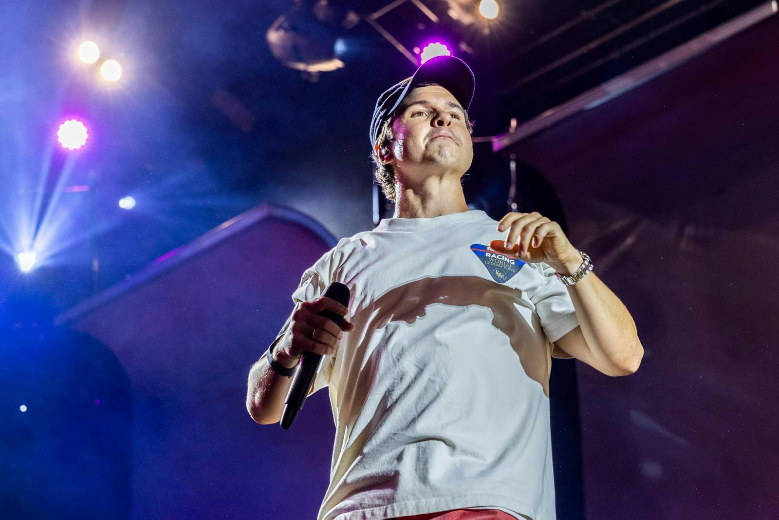 Både på scenen og privat har Lukas Forchhammer stor succes.