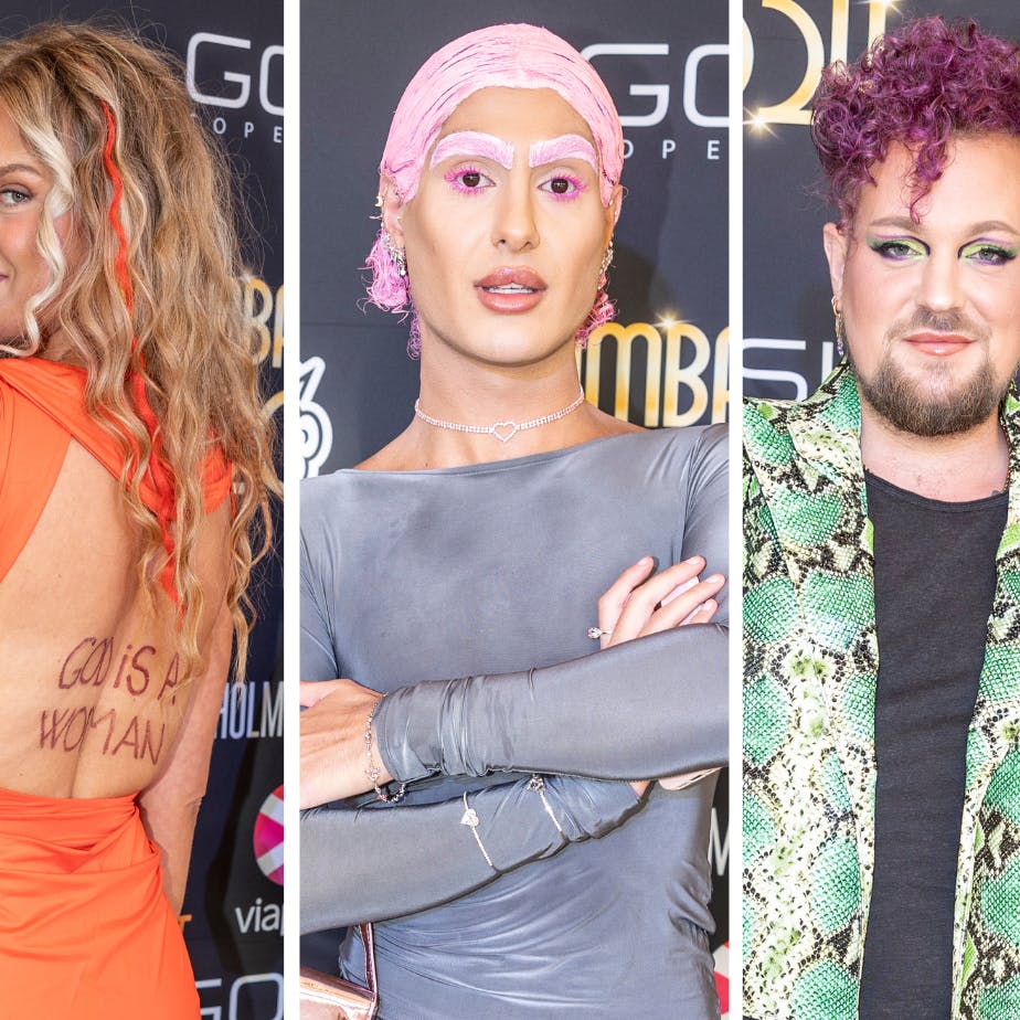 Anders Theodor, Lærke Sejer, Sinan Türkmen og Moster Niller bar nogle af de looks, der gjorde sig mest bemærket ved Simba Prisen 2024.