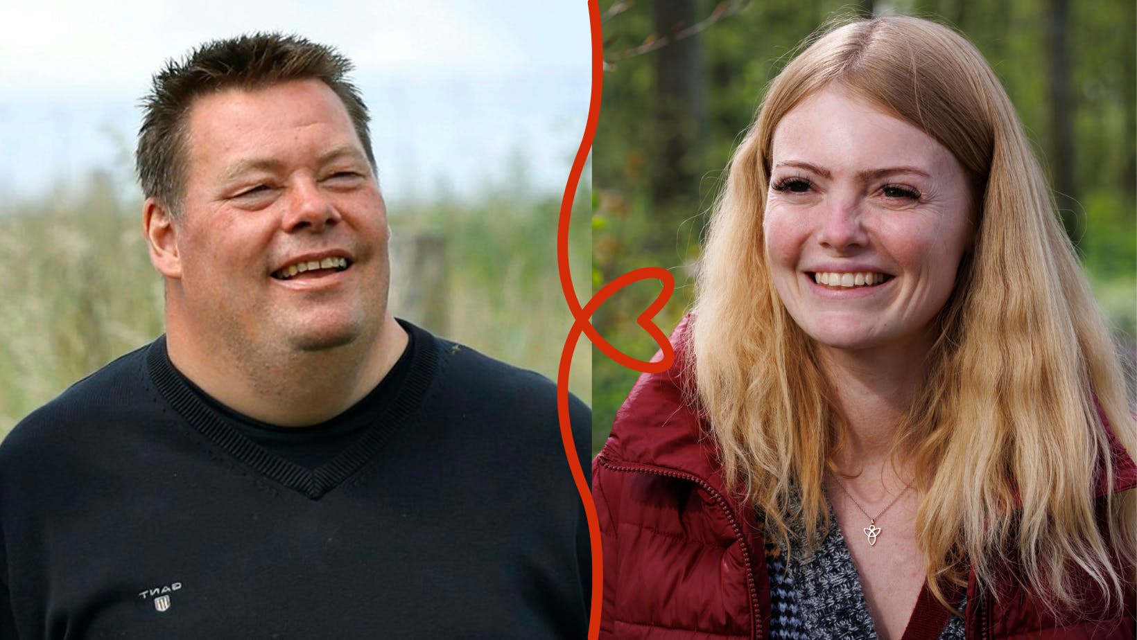 Henrik Larsen og Simone Boisen dater hinanden efter at have bejlet til hver sin landmand i "Landmand søger kærlighed".