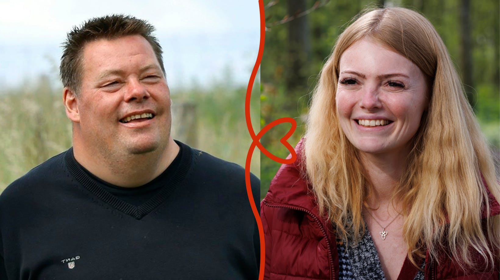 Henrik Larsen og Simone Boisen dater hinanden efter at have bejlet til hver sin landmand i "Landmand søger kærlighed".