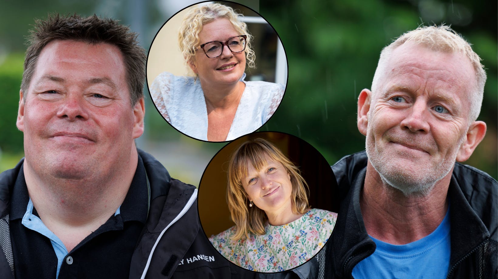 Henrik Larsen og Henrik Winther har begge datet Helle Birkehøj og Trine Krebs i to sæsoner "Landmand søger kærlighed" - og de er i tvivl om, hvorvidt kvinderne var med for at finde kærligheden eller blot for at gøre reklame.