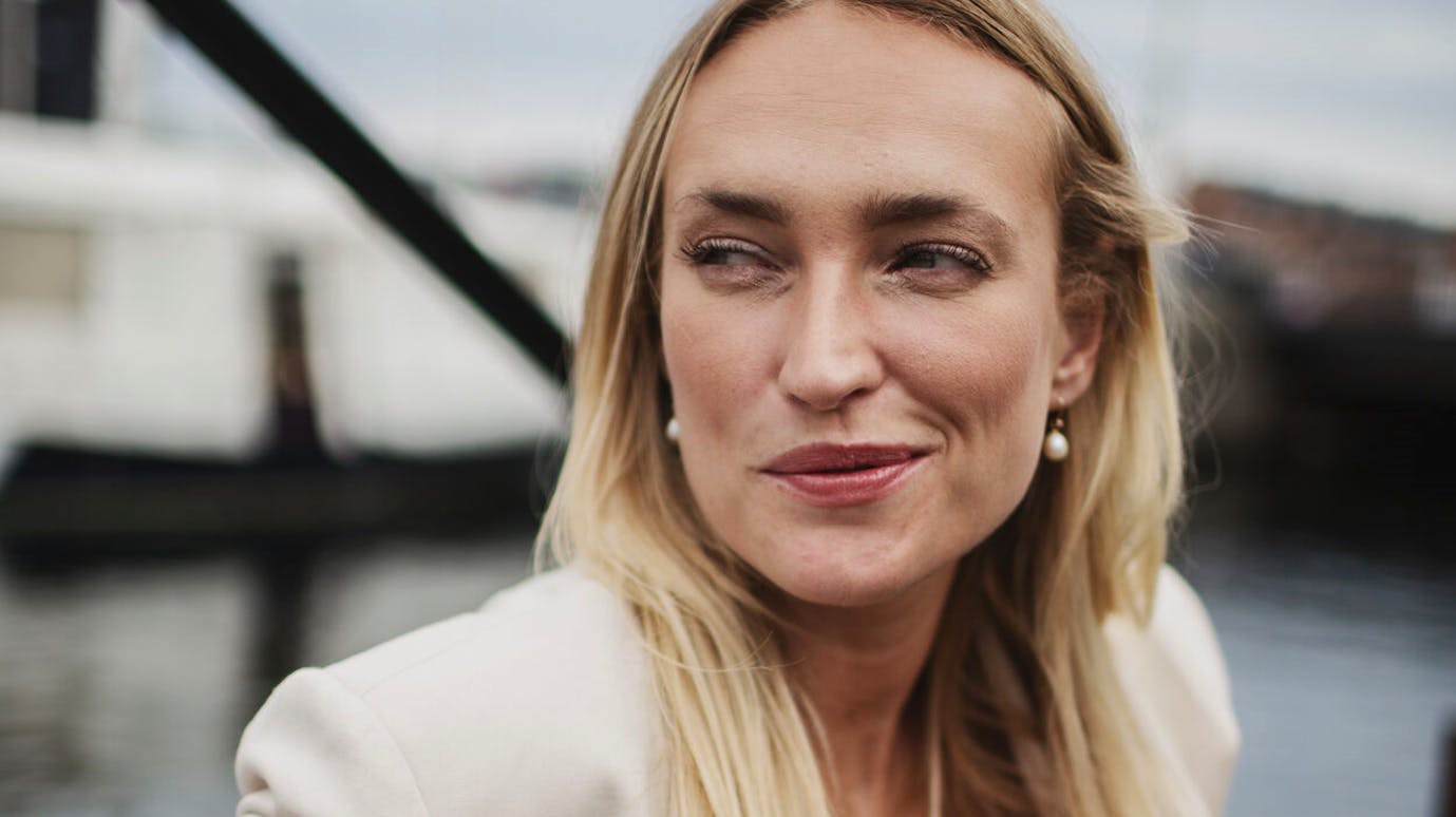 Line Hoffmeyer har netop udgivet bogen "Så længe dit hjerte slår".