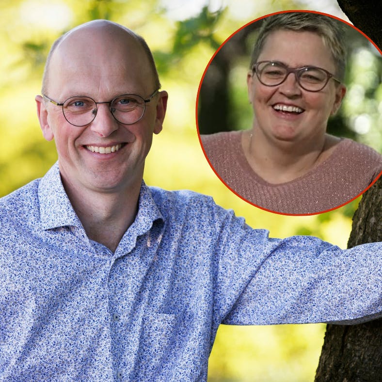 Tine gav Svend noget af en overraskelse, da hun lagde an til et kys.