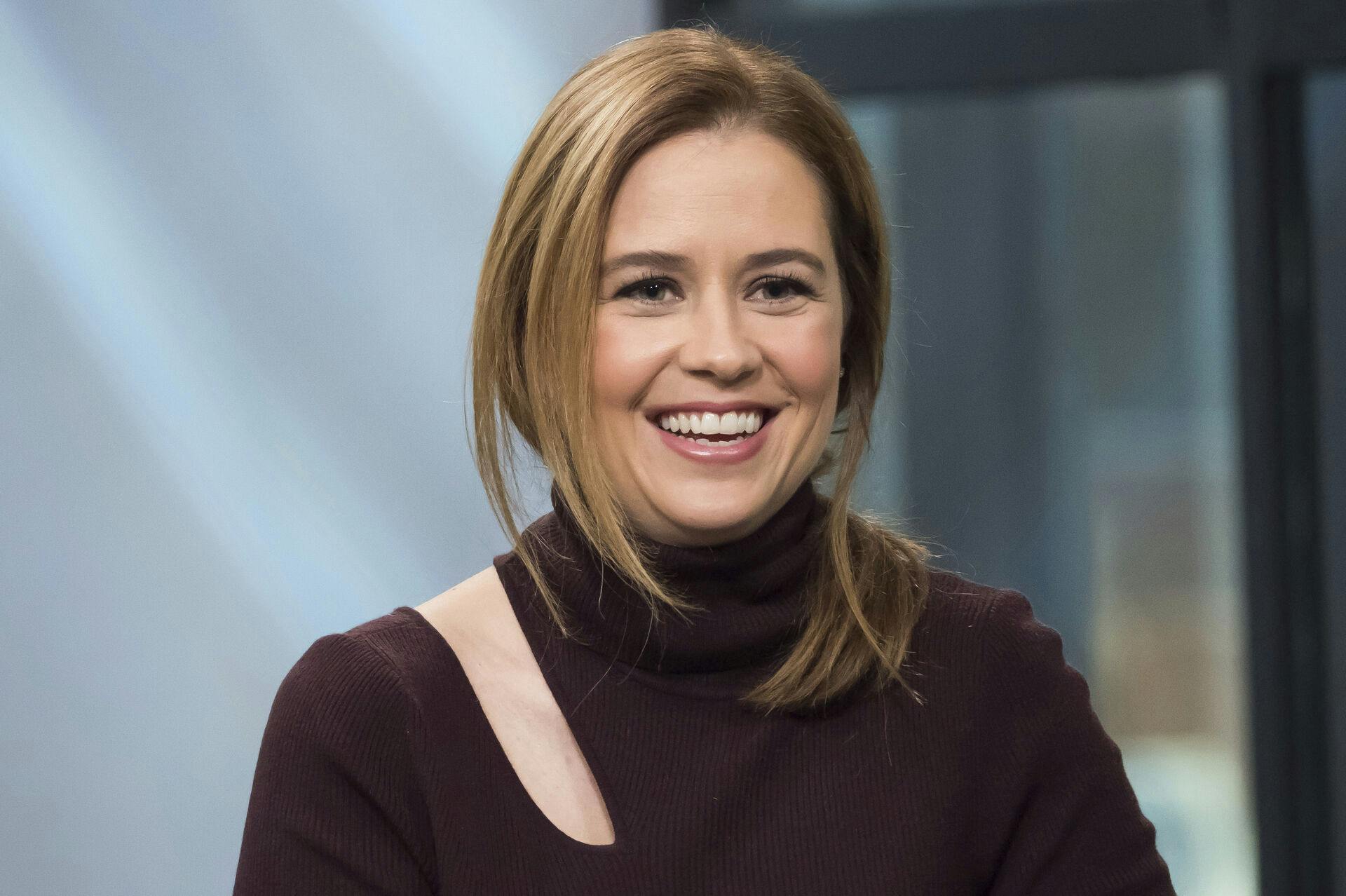 Jenna Fischer participates in the BUILD Speaker Series to discuss her book "The Actor's Life: A Survival Guide" at AOL Studios on Tuesday, Nov. 14, 2017, in New York. (Photo by Charles Sykes/Invision/AP)