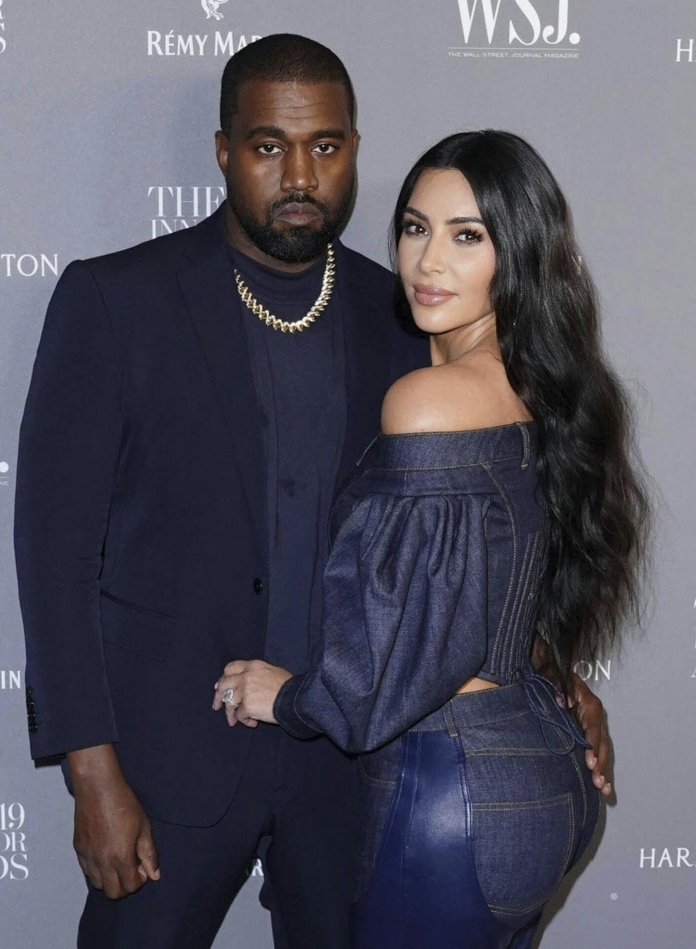 Kim Kardashian og Kanye West har sammen fire børn.