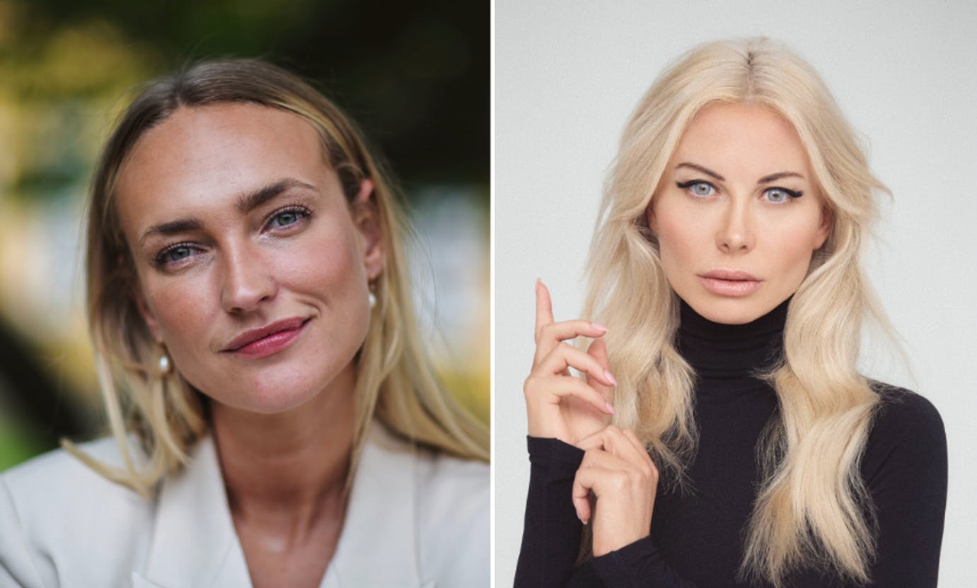 Både Line Hoffmeyer (tv.) og Katherine Diez (th.) udkom med en bog 1. oktober.