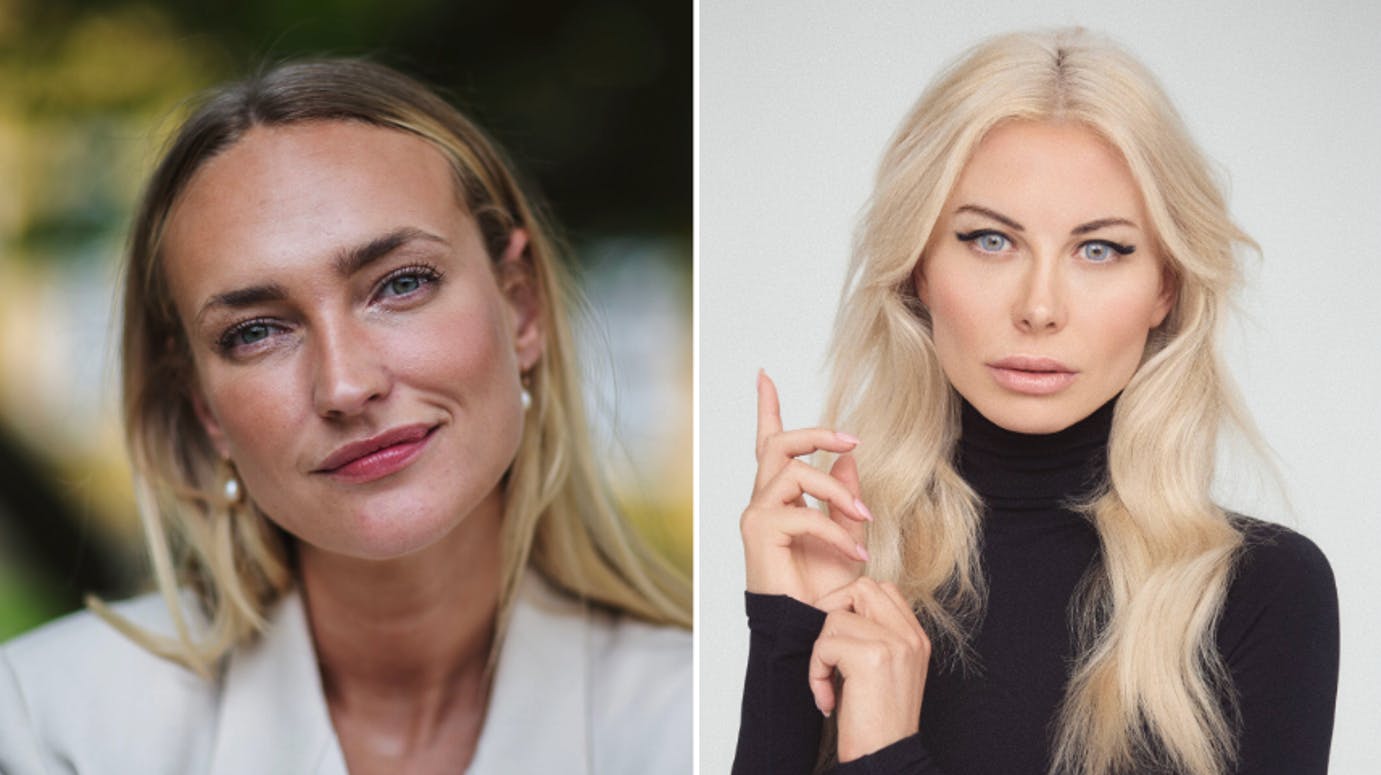 Både Line Hoffmeyer (tv.) og Katherine Diez (th.) udkom med en bog 1. oktober.