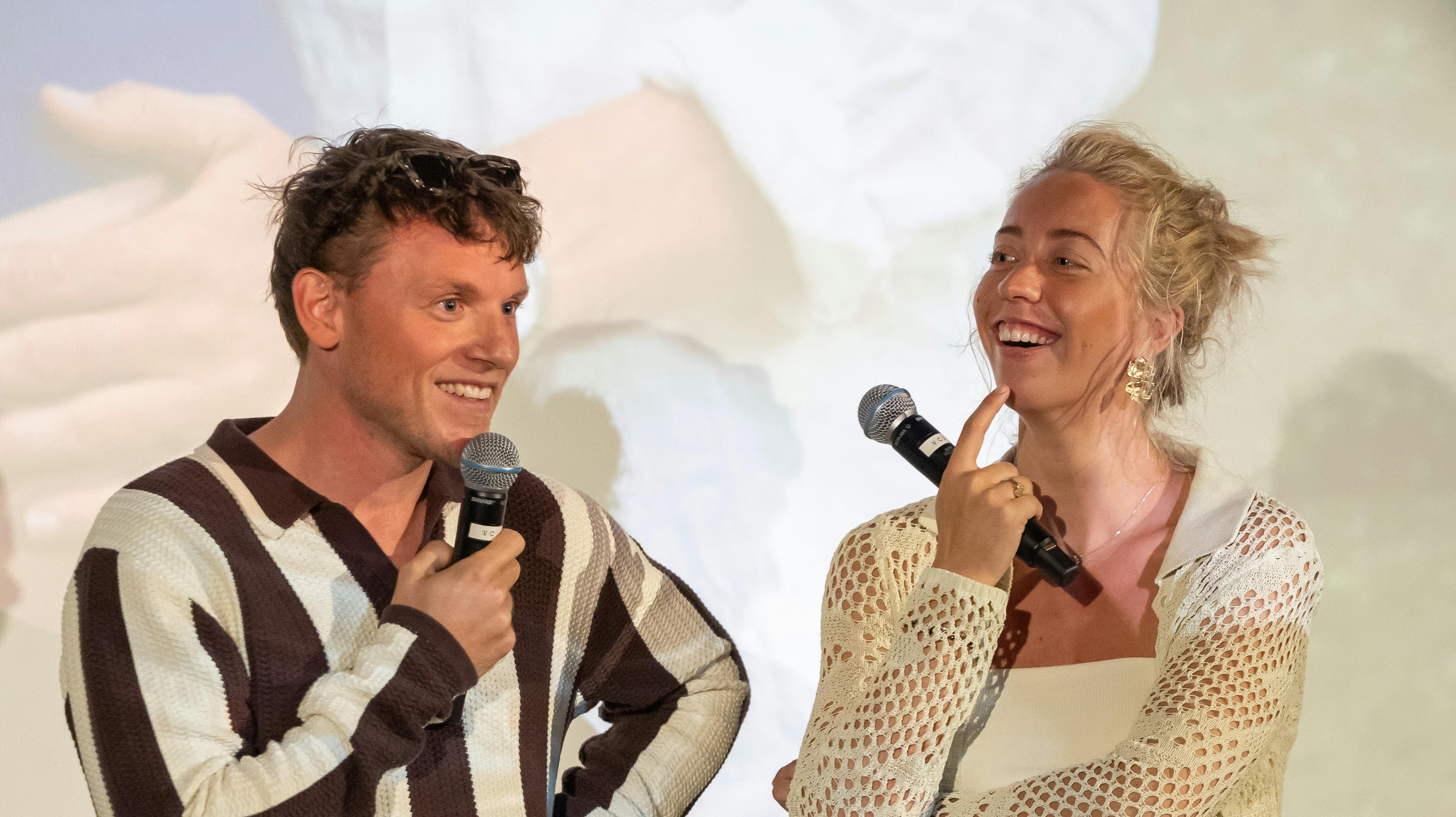 Tobias Hamann og Patricia Thyberg blev forældre for ganske nylig, men det har ikke stoppet Hamann i at få sin seneste bog ud.