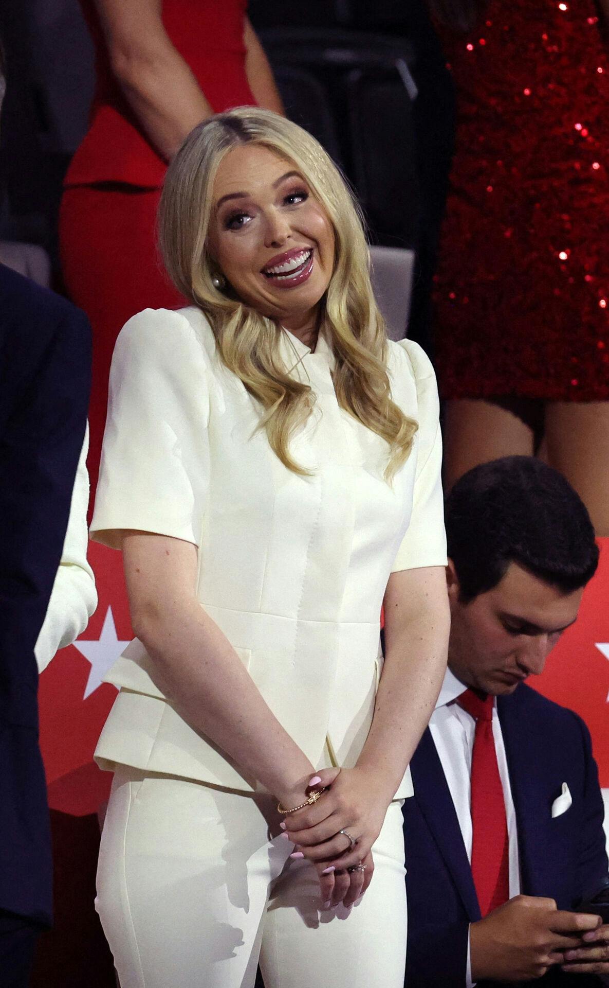 Tiffany Trump venter sit første barn.