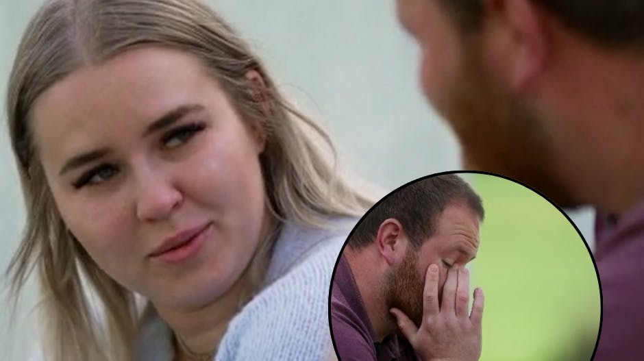 Sille er presset og melder fra. Hun har ikke haft det godt, fortæller hun. Og det rører Jacob Pedersen i "Landmand søger kærlighed".