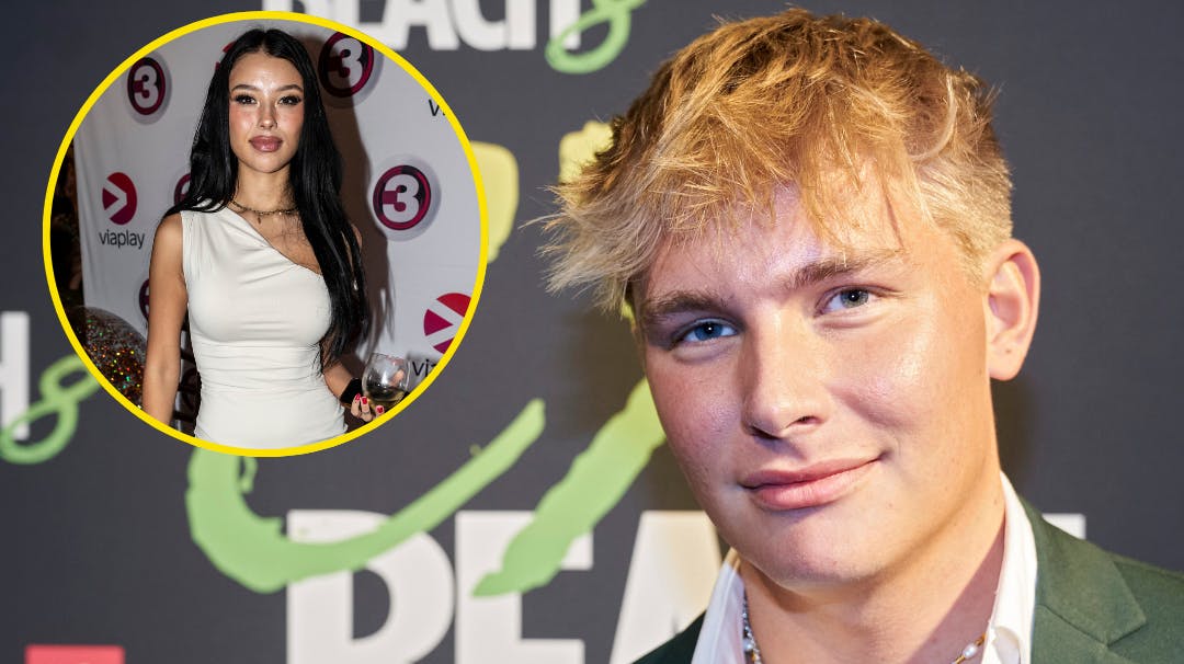 Der er iskold luft mellem reality-deltagerne Rosa Hatting og Mathias Bjørnhof.