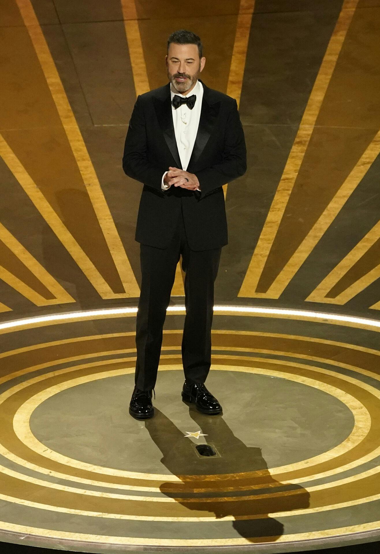 Jimmy Kimmel har været Oscar-vært flere gange. Her i 2023.