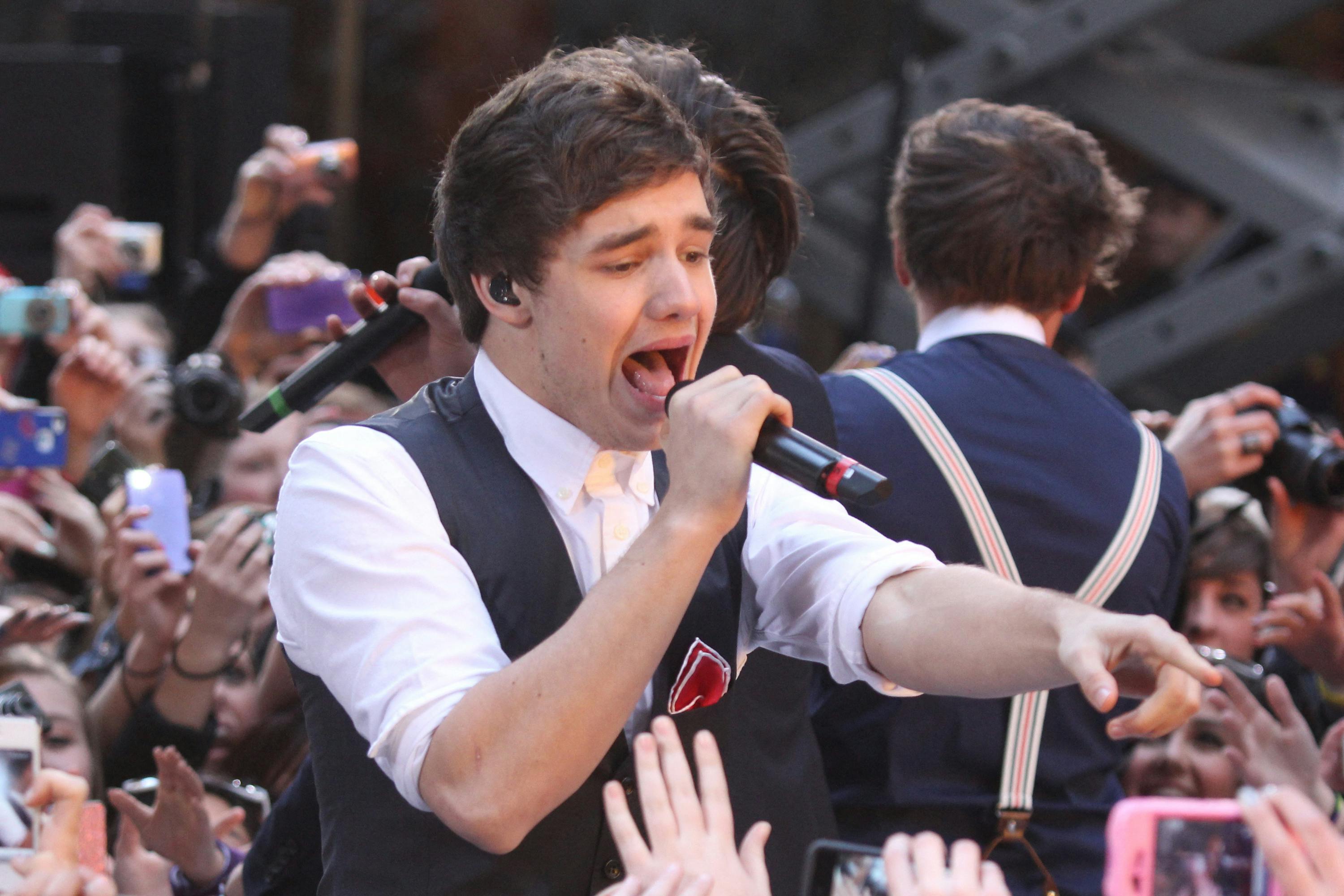 Liam Payne gav sig som regel helt ud, når han gav koncerter med One Direction. Her ses han i 2012.