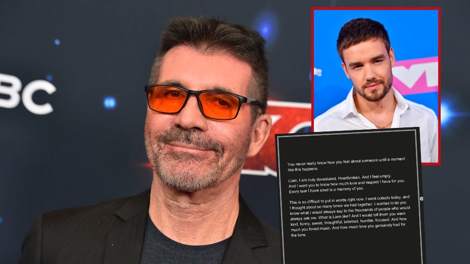Musikmogulet Simon Cowell har delt et gribende og personligt brev til afdøde Liam Payne.