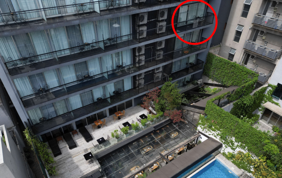 Her boede Liam Payne, inden han styrtede i døden.