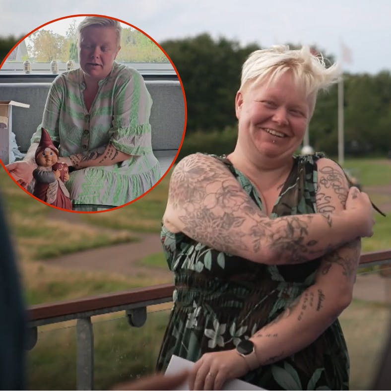 Nadin bruger foruroligende mange penge på nisser, hendes økonomiske situation taget i betragtning.