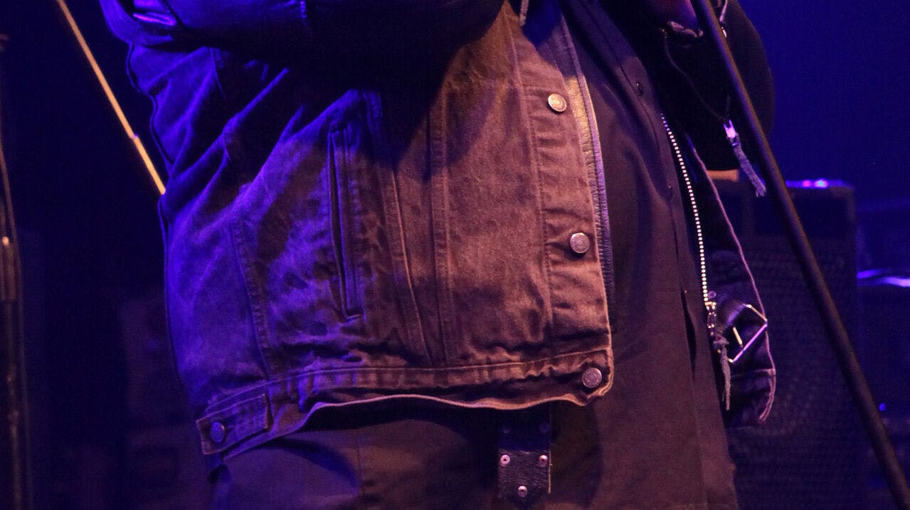 Paul Di'Anno optrådte til det sidste.