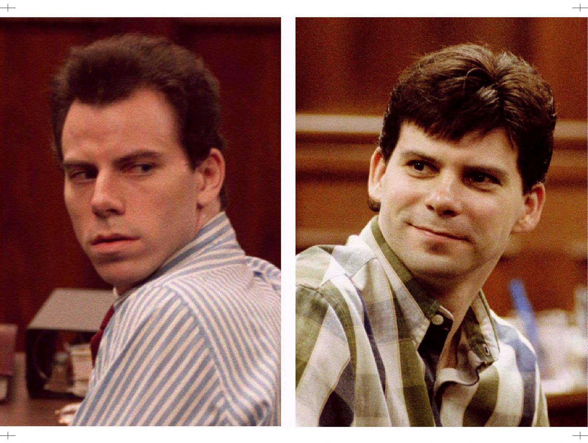 FILE PHOTO: Undated file combo image of brothers Erik (L) and Lyle Menendez who were convicted March 20, 1996 of the first degree murder of their wealthy Beverly Hills parents. The brothers were sentenced to life imprisonment. REUTERS/HO SN/File Photo