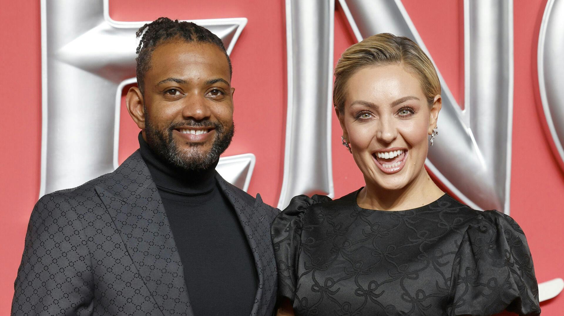 October 23, 2024, London, Great Britain, United Kingdom: JB Gill and Amy Dowden attend the UK Premiere of ''Venom: The Last Dance'' at the BFI IMAX Waterloo in London...OCTOBER 23rd 2024. (Credit Image: © Matrix via ZUMA Press)
