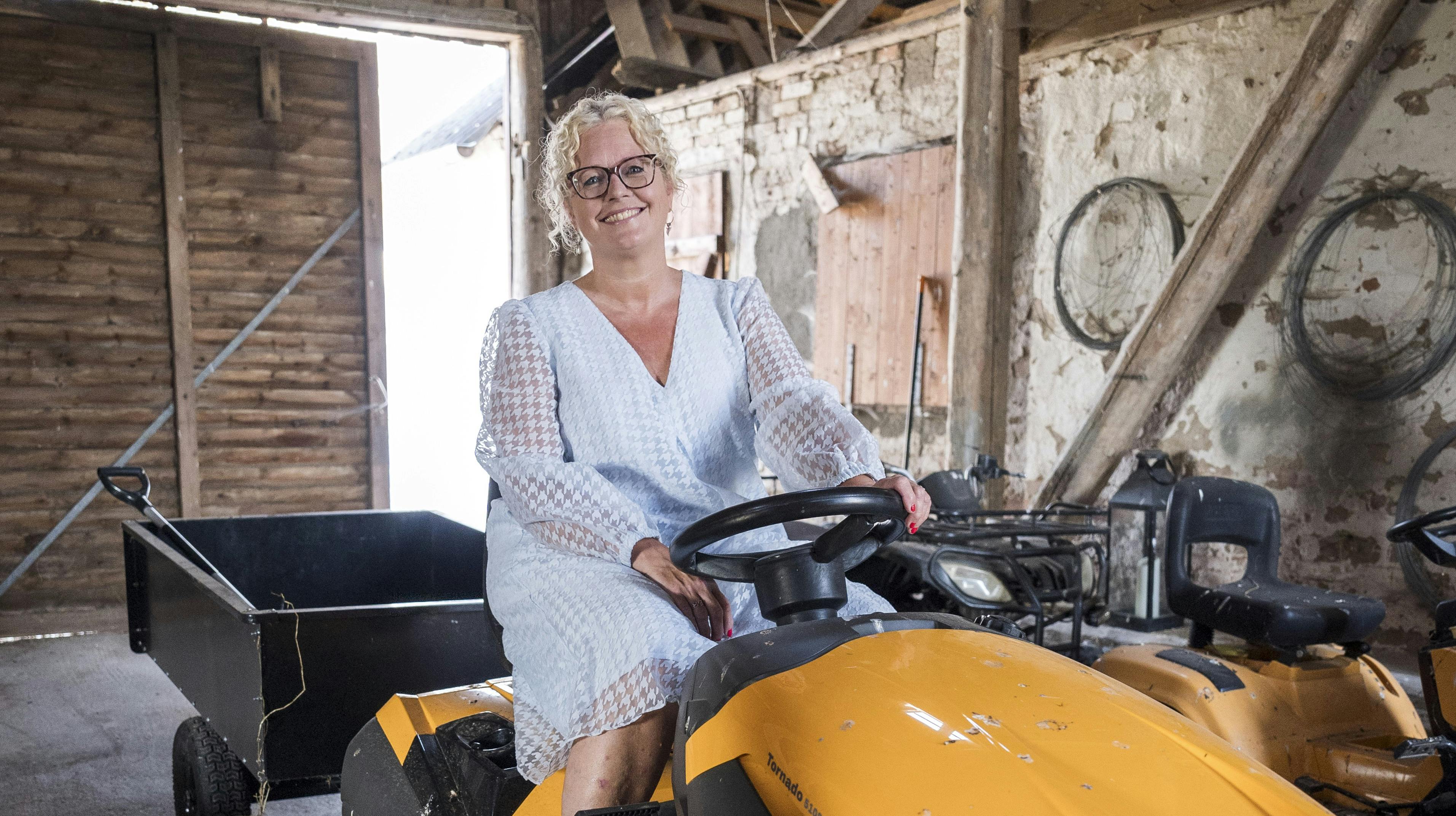 Helle Birkehøj har sat sig op på datinghesten igen efter "Landmand søger kærlighed".