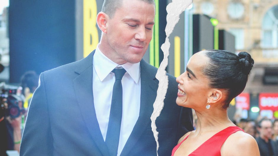 Channing Tatum og Zoë Kravitz blev forlovet i 2023.