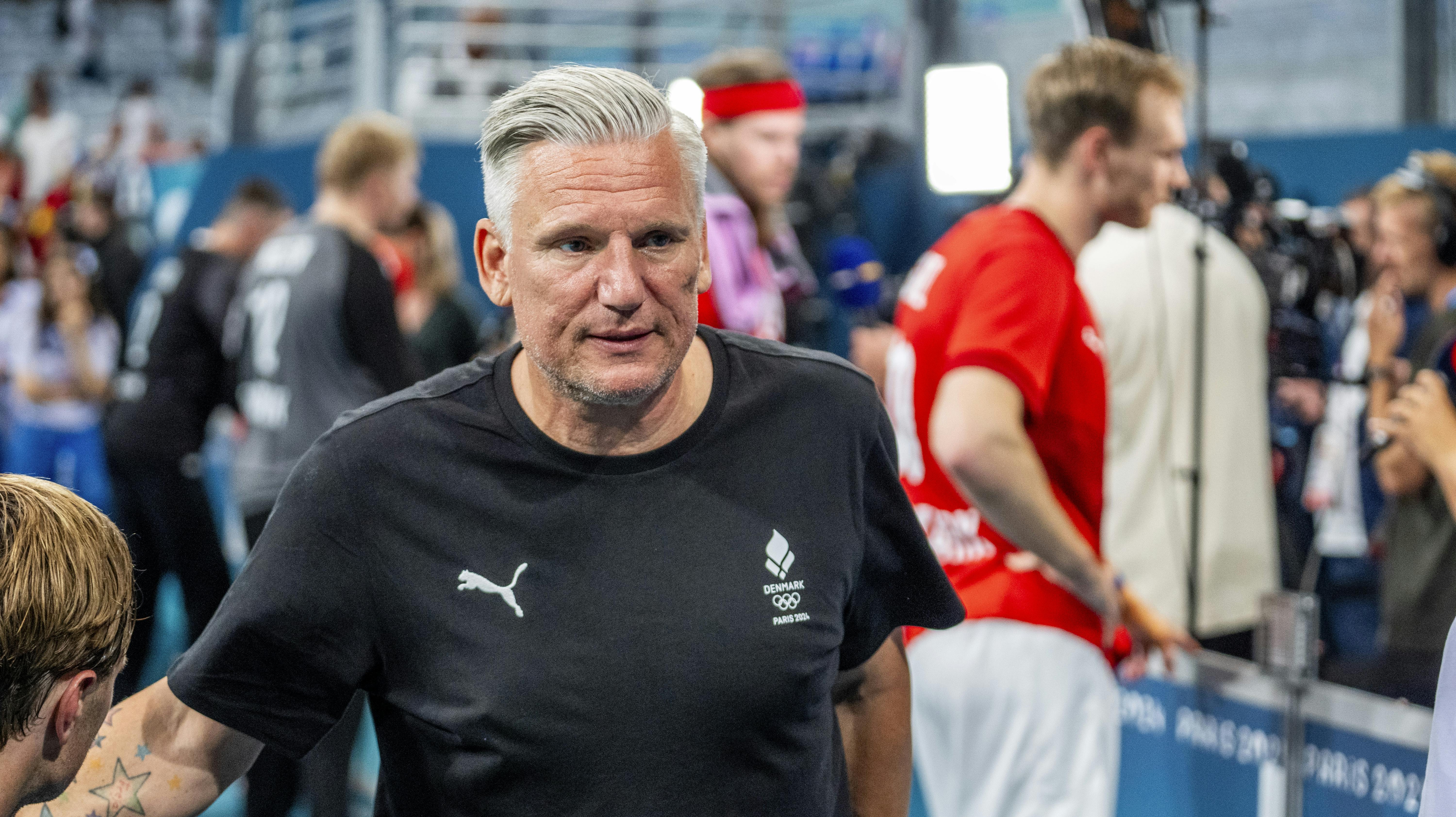 PARIS 2024 - de danske håndboldherrer slog Sverige OL-kvartfinalen 32-31 i Lille ved OL i Paris
