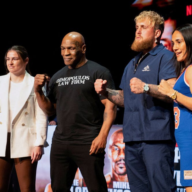 Mike Tyson og Jake Paul møder hinanden i ringen 15. november.